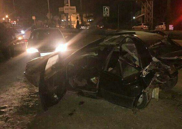 تصادف پراید و پژو در ورامین/۴ نفر نجات یافتند تصادف پراید و پژو در ورامین/۴ نفر نجات یافتند