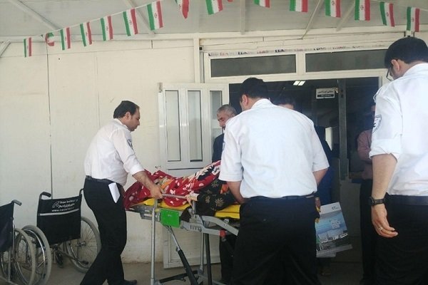  نجات یک تبعه عراقی توسط اورژانس