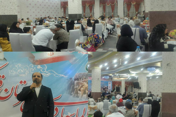  مراسم تجلیل از آزادگان قرچک برگزار شد