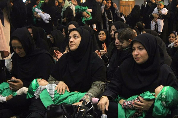  همایش شیرخوارگان حسینی در سطح استان تهران برگزار شد