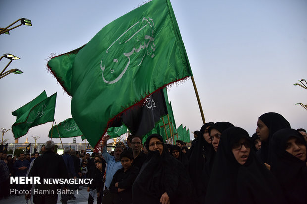  مراسم تشییع پیکر شهید تازه تفحص شده «عزیزالله محمدی» برگزار شد
