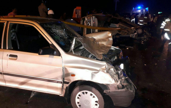  تصادف ۳ خودرو در جنوب تهران ۵ مصدوم داشت