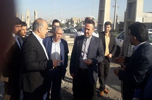  پروژه‌های قرچک در بازدید مدیر کل راه آهن استان تهران استارت خورد