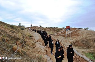  اعزام دختران دانش‌آموز به اردوهای مناطق جنگی جنوب در قالب راهیان نور