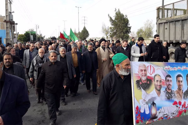  پیاده روی «جاماندگان ارض طوس» در جنوب شرق استان تهران برگزار شد
