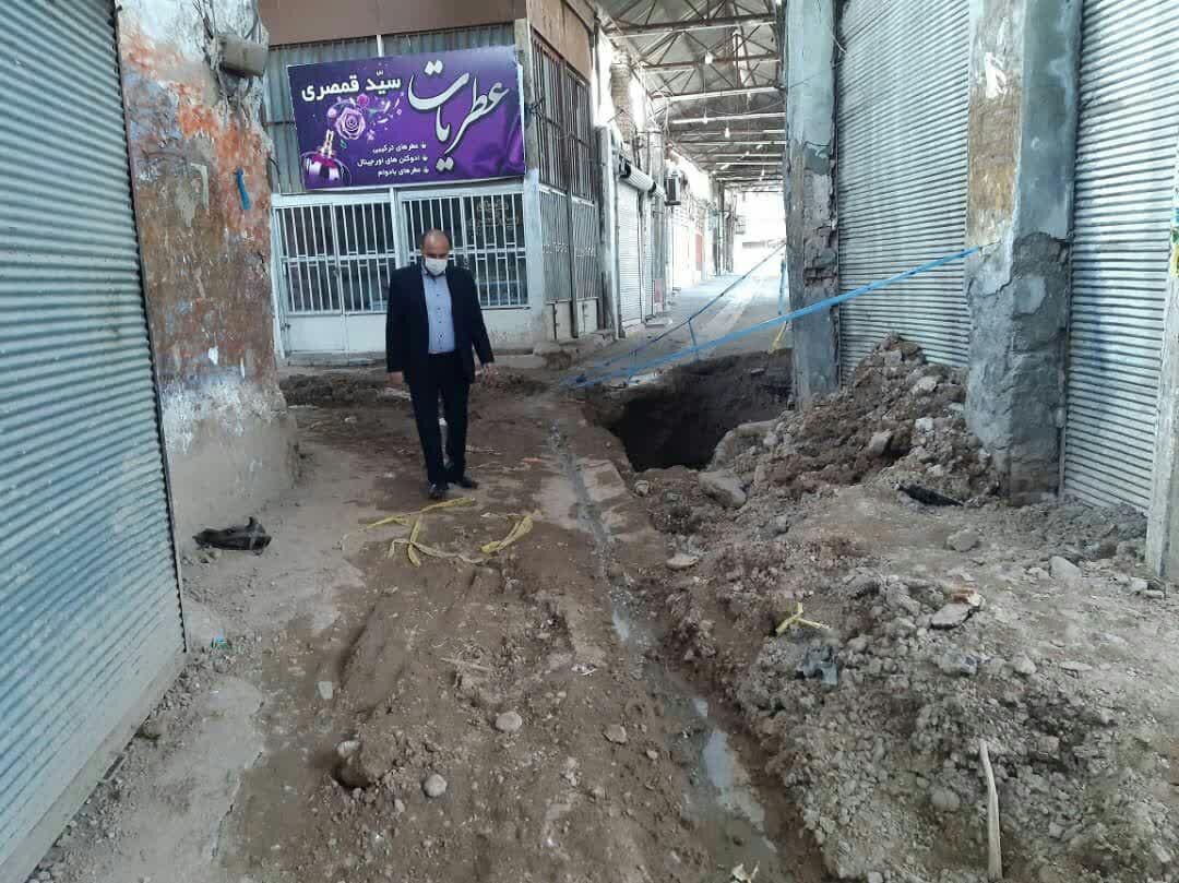 بازسازی شبکه فرسوده آبرسانی بازار سنتی پیشوا به تصویب رسید بازسازی شبکه فرسوده آبرسانی بازار سنتی پیشوا به تصویب رسید