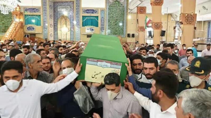  پیکر شهید مدافع حرم در پاکدشت تشییع و به خاک سپرده شد