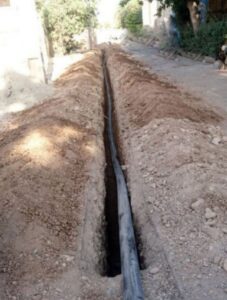  اجرای طرح های مختلف آب رسانی در روستای یوسف رضا پیشوا