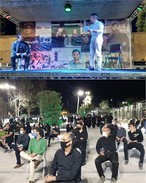  برگزاری نمایش خیابانی دو سفیر در صحن مسجد جامع شهرستان ورامین